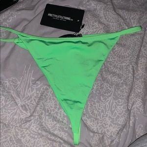 Lime Green Bikini Bottoms